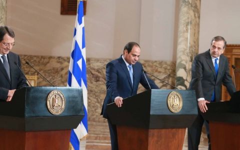 Τριμερής συμφωνία Κύπρου, Ελλάδας και Αιγύπτου